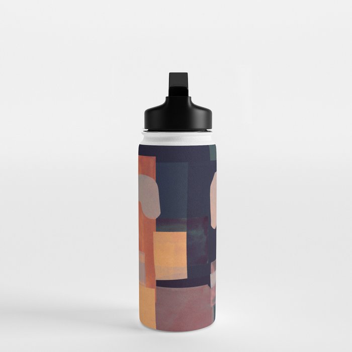 Geometric Collage 4 Water Bottle Gallery Image 3
