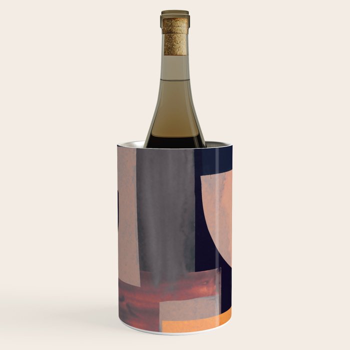 Geometric Collage 4 Wine Chiller Gallery Image 3