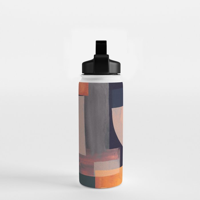 Geometric Collage 4 Water Bottle Gallery Image 2