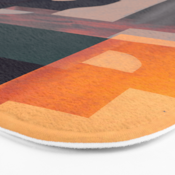 Geometric Collage 4 Bath Mat Gallery Image 3