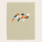 Birds on wire Poster Gallery Image 4