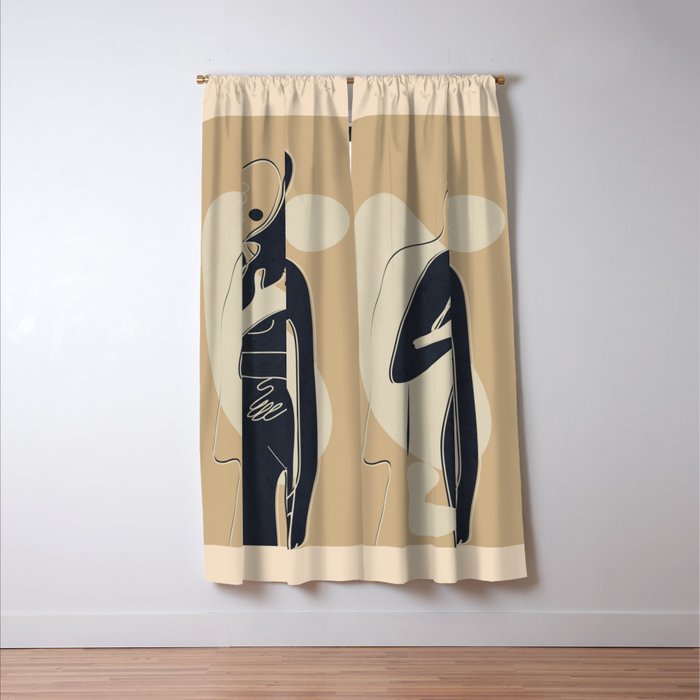 Abstract Feeling 10 Window Curtain Gallery Image 3