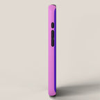 Vivid Stripes Pink and Blue Pattern iPhone Case Gallery Image 2