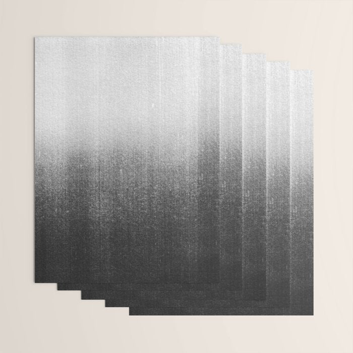 BLUR / abyss / black Wrapping Paper Gallery Image 3