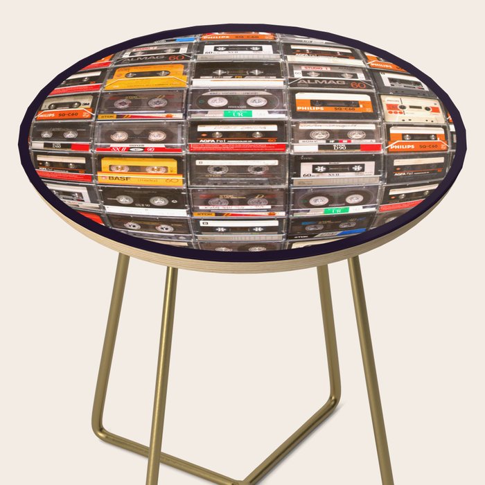 Something Nostalgic V - Music - Global Language #decor #society6 #buyart Side Table Gallery Image 2