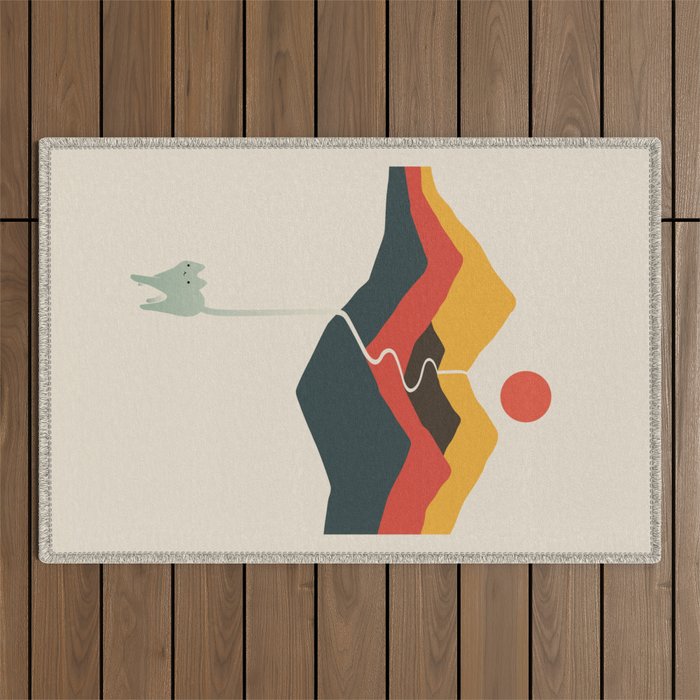 Cat Landscape 149 Outdoor Rug Gallery Image 1