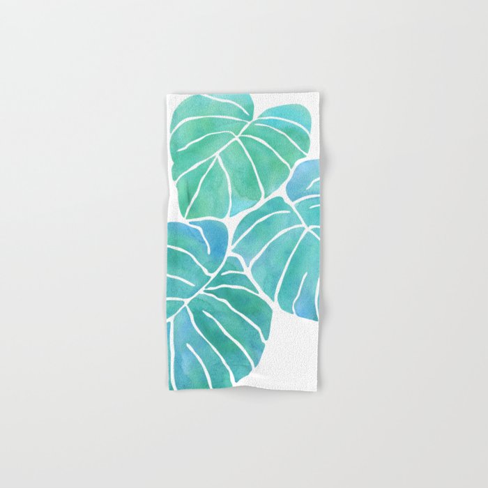 Monstera Tropical Plant Towels Gallery Image 1