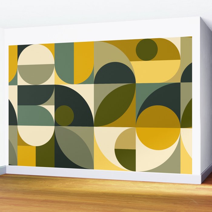 Mid Century 30A Wall Mural Gallery Image 2