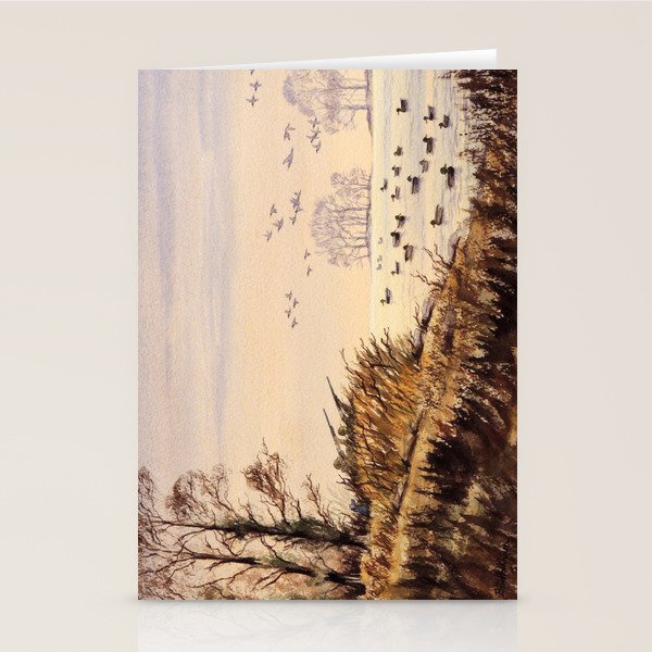 Duck Hunting Times Stationery Card Gallery Image 2