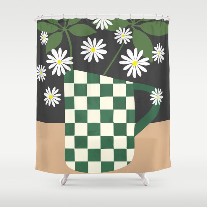 Daisy Daydreams 1 Shower Curtain Gallery Image 1