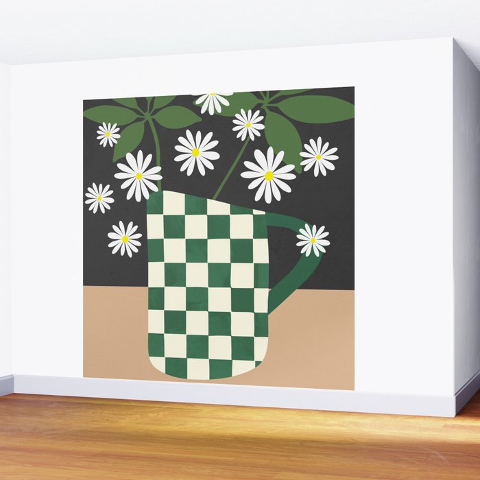 Daisy Daydreams 1 Wall Mural Gallery Image 2