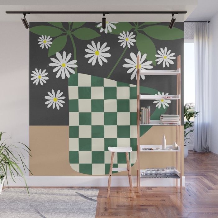 Daisy Daydreams 1 Wall Mural Gallery Image 1