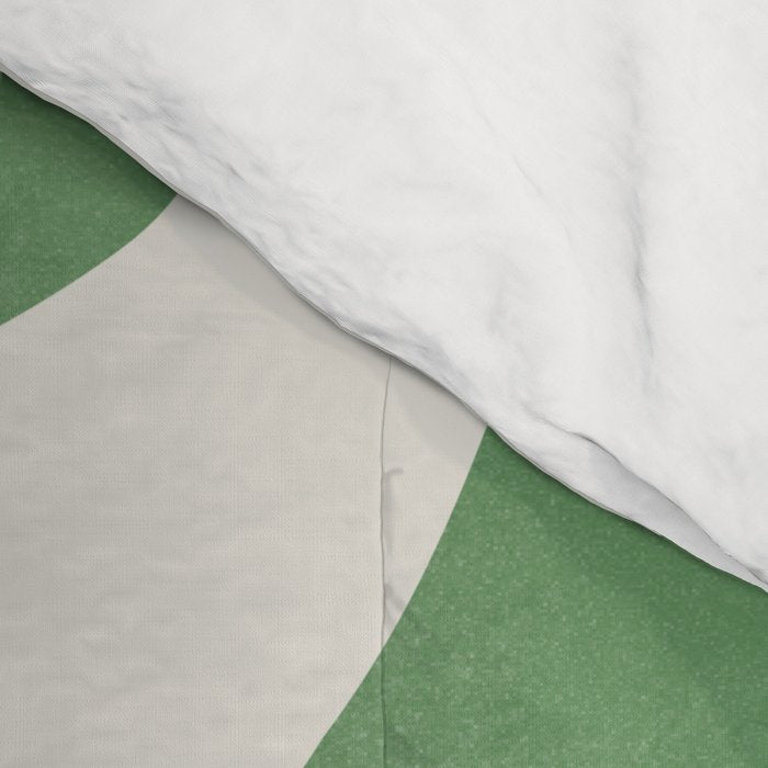 Fern Green Leaf: Matisse Series 01 | Mid-Century Edition Comforter Gallery Image 4