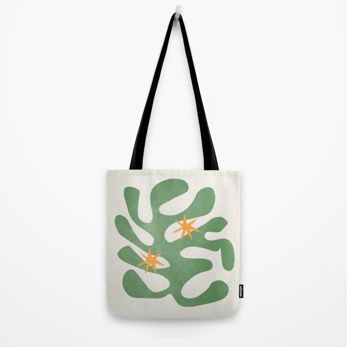 Fern Green Leaf: Matisse Series 01 | Mid-Century Edition Tote Bag Gallery Image 2