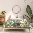 Tropical Flora II Comforter Gallery Image 3