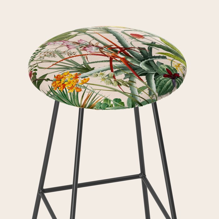 Tropical Flora II Stool Gallery Image 2