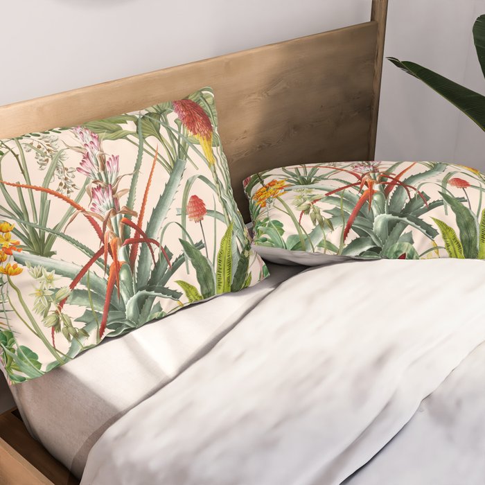 Tropical Flora II Pillow Sham Gallery Image 2