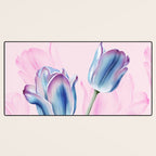 Spring Tulip Whispers Desk Mat Gallery Image 3