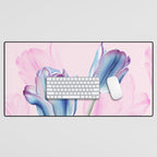 Spring Tulip Whispers Desk Mat Gallery Image 1