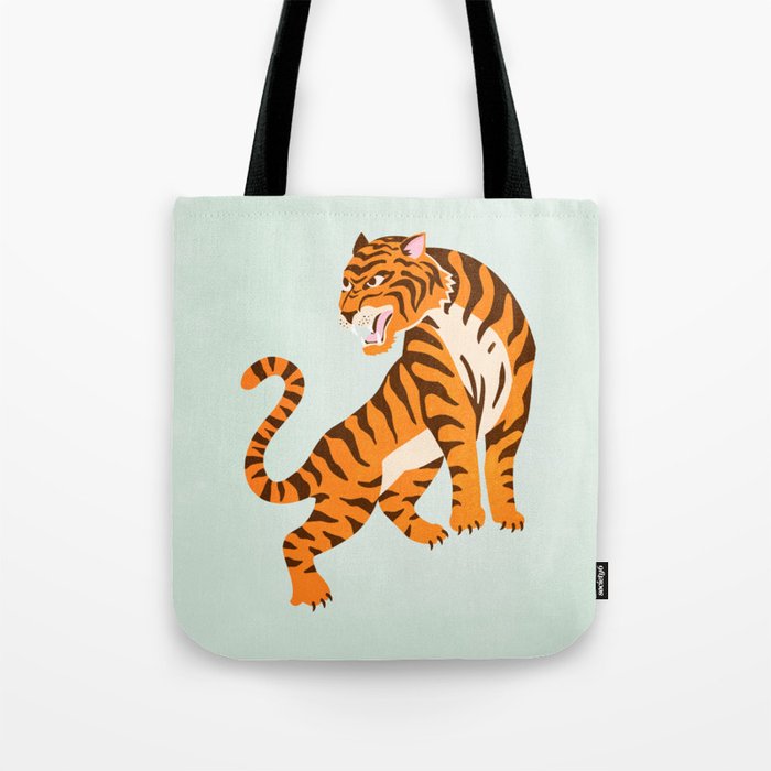 The Roar: Orange Tiger Edition Tote Bag Gallery Image 1