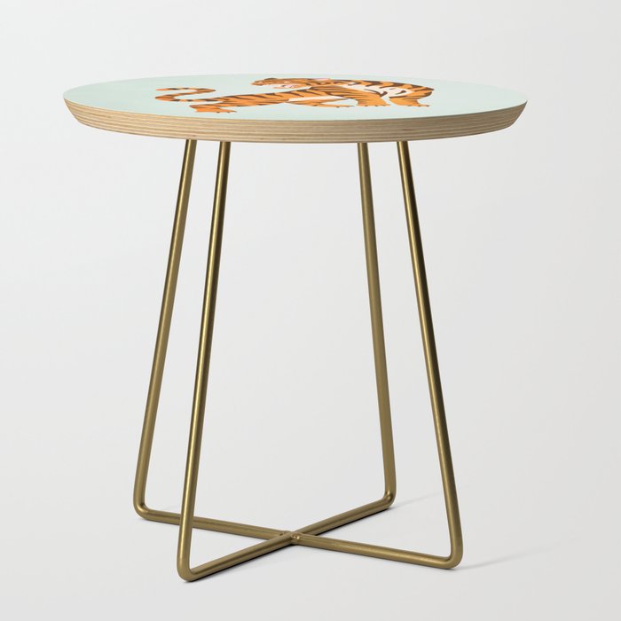 The Roar: Orange Tiger Edition Side Table Gallery Image 1