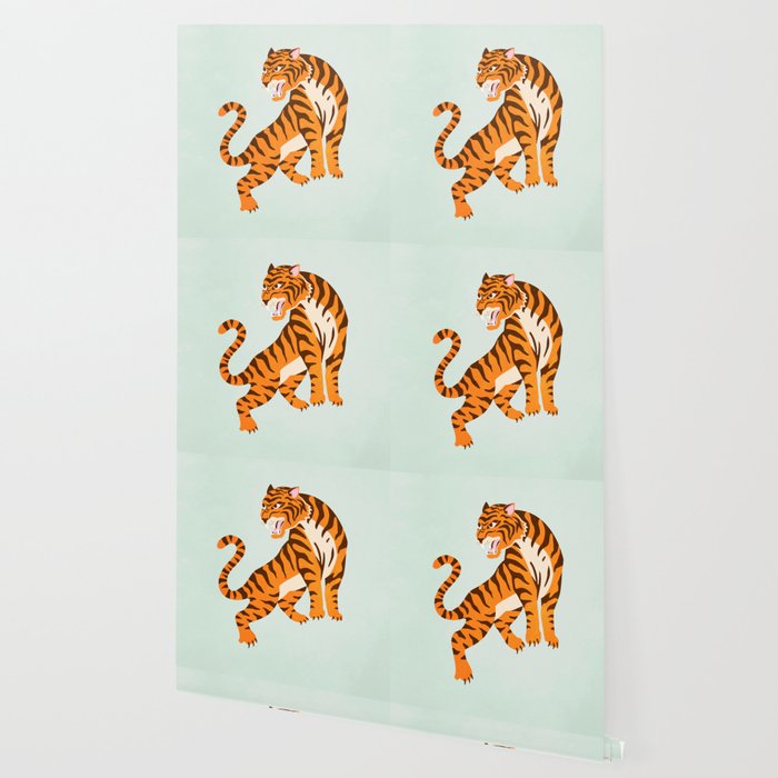 The Roar: Orange Tiger Edition Wallpaper Gallery Image 2