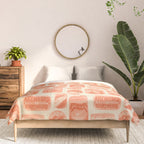 Vagabondâs Cupboard - peach and cream Comforter Gallery Image 3