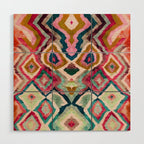 Multicolour Design Wood Wall Art Gallery Image 1