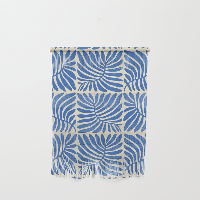 Abstract plant leaf organic shape pattern Wall Hanging Gallery Image 1