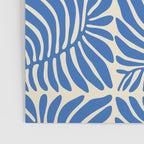 Abstract plant leaf organic shape pattern Poster Gallery Image 3