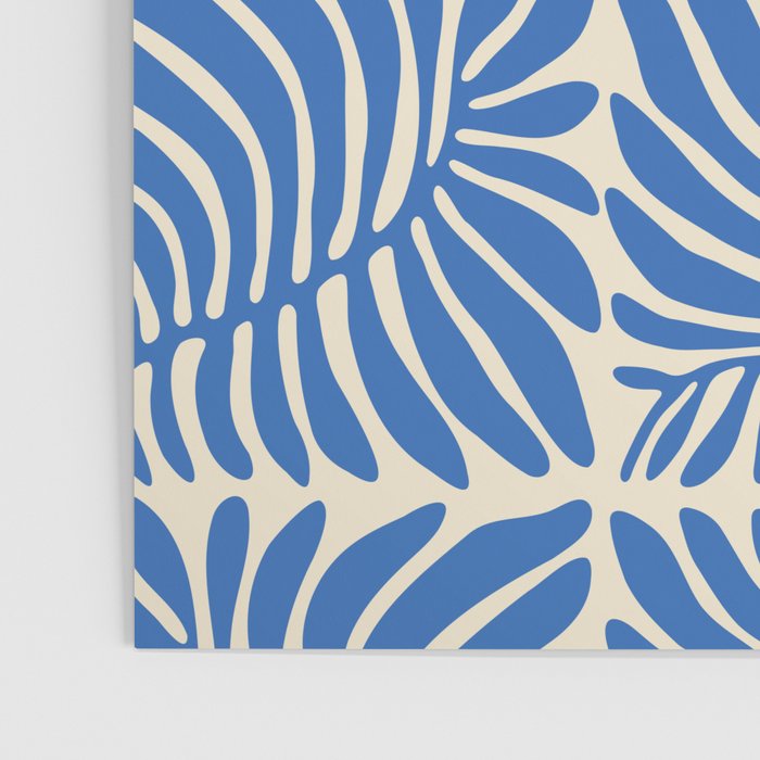 Abstract plant leaf organic shape pattern Poster Gallery Image 3
