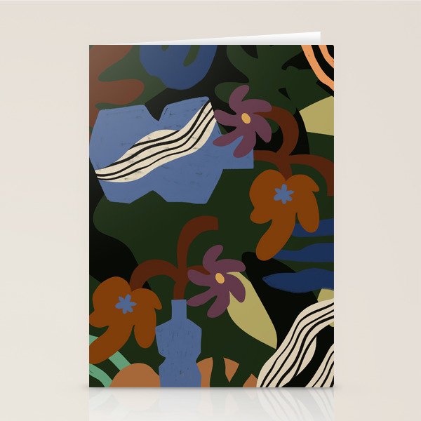 Seasonal Green Stationery Card Gallery Image 1