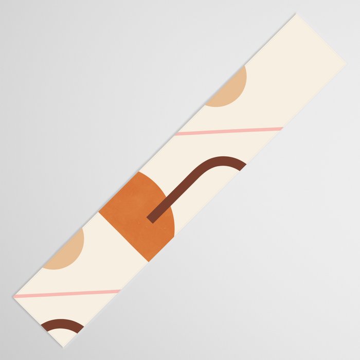 Abstraction_GEOMETRIC_SHAPE_ART_Minimalism_001C Table Runner Gallery Image 3