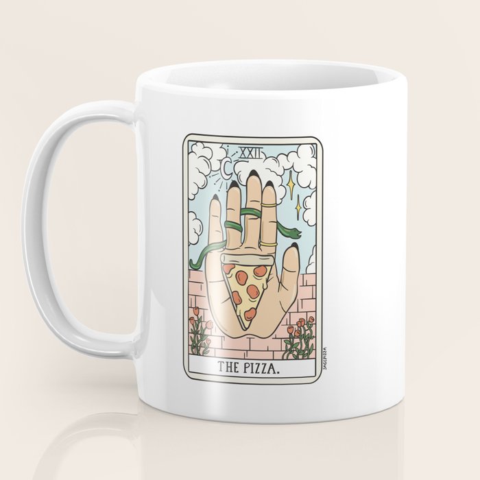 PIZZA READING (LIGHT) Coffee Mug Gallery Image 3