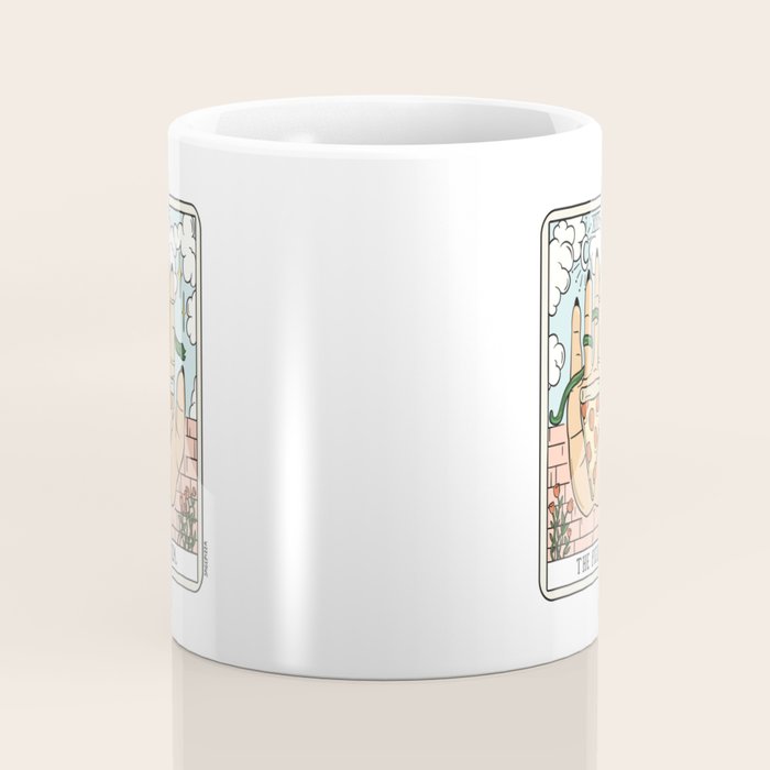 PIZZA READING (LIGHT) Coffee Mug Gallery Image 4