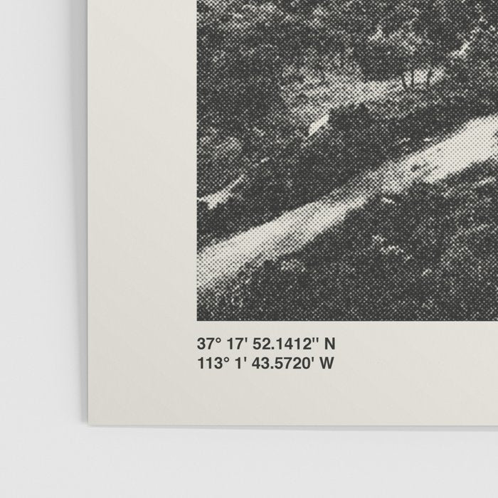 Retro Travel Poster, Zion National Park Collage Poster Gallery Image 3