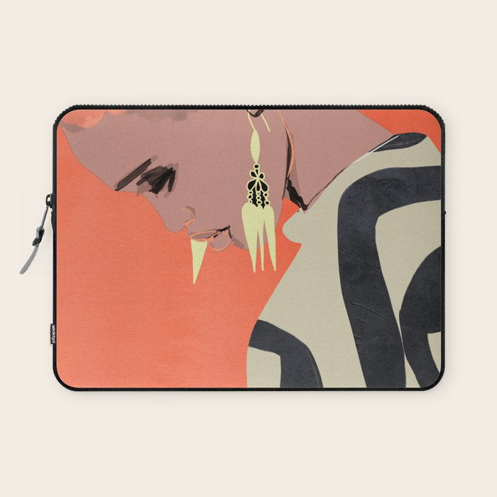 Girl Portrait 25 Laptop Sleeve Gallery Image 1