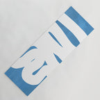 Baby Blue Wiggle Run Yoga Mat Gallery Image 1