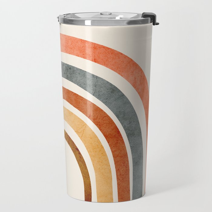 Abstract Rainbow 88 Travel Mug Gallery Image 2