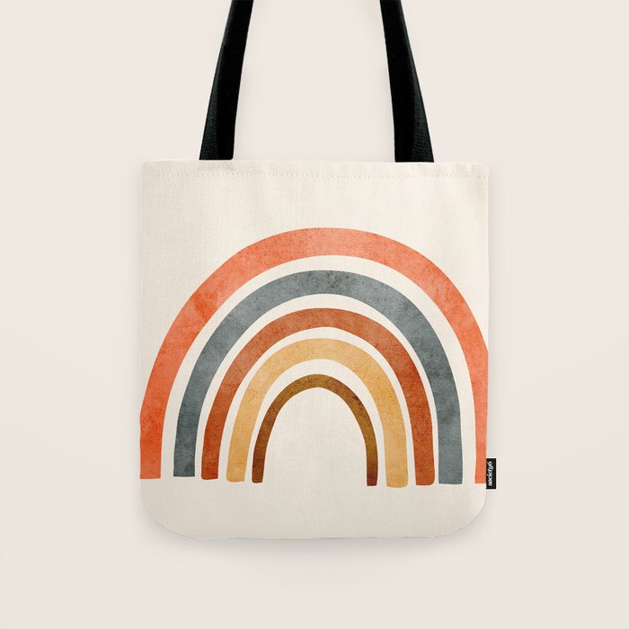 Abstract Rainbow 88 Tote Bag Gallery Image 1