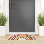 Abstract Rainbow 88 Welcome Mat Gallery Image 3