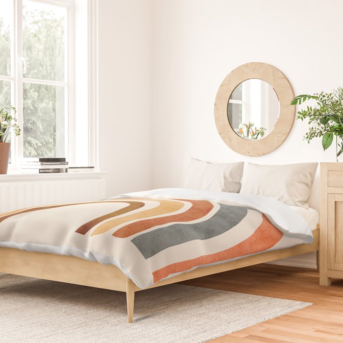 Abstract Rainbow 88 Duvet Cover Gallery Image 2