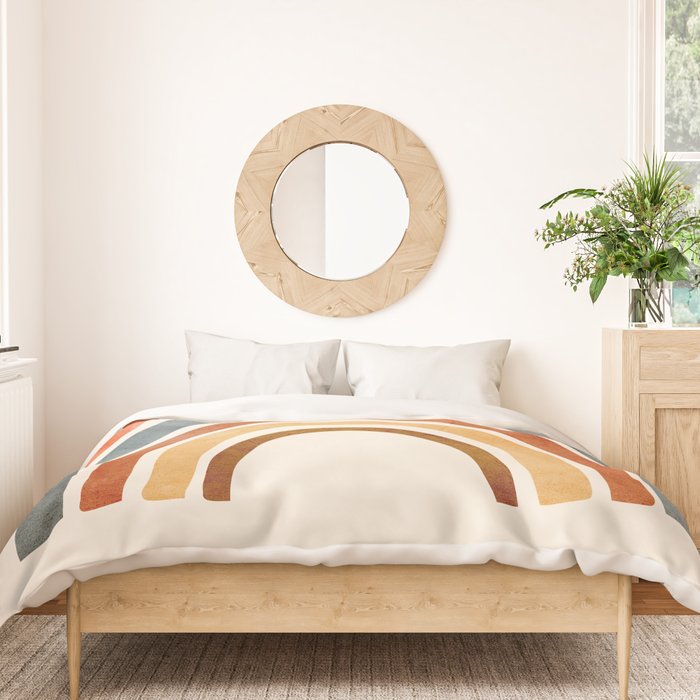 Abstract Rainbow 88 Duvet Cover Gallery Image 3
