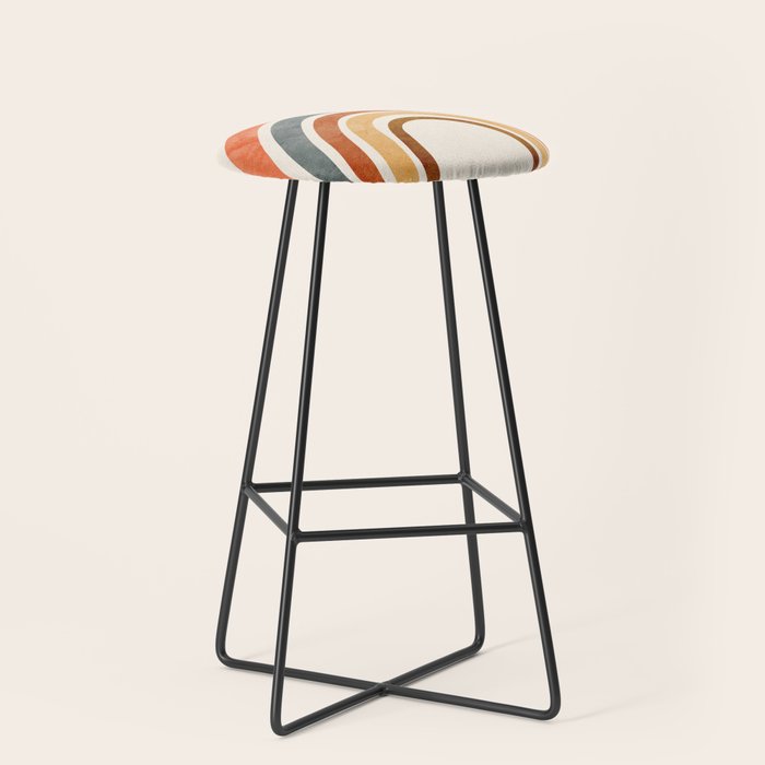 Abstract Rainbow 88 Stool Gallery Image 1