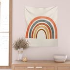 Abstract Rainbow 88 Wall Tapestry Gallery Image 2