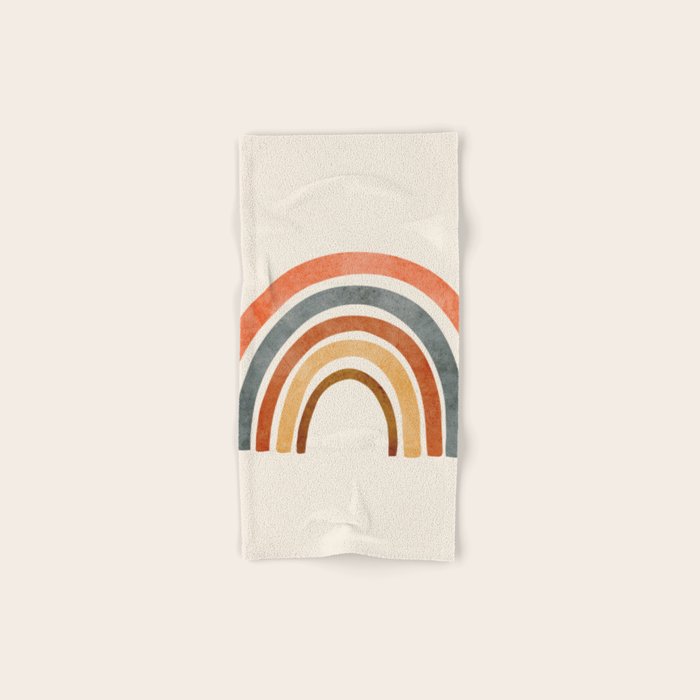 Abstract Rainbow 88 Hand & Bath Towel Gallery Image 1