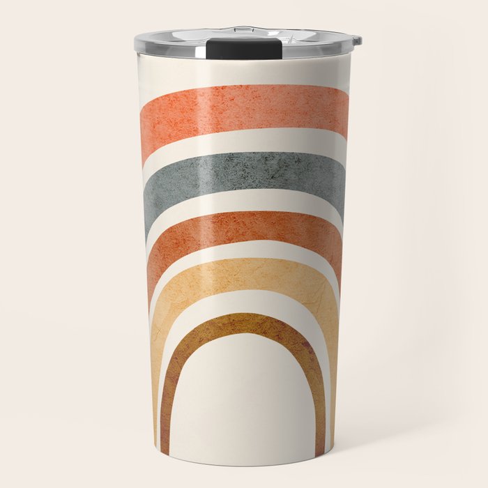Abstract Rainbow 88 Travel Mug Gallery Image 1