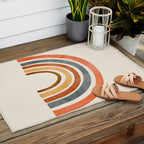 Abstract Rainbow 88 Outdoor Rug Gallery Image 2