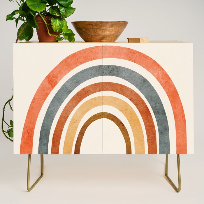 Abstract Rainbow 88 Credenza Gallery Image 1
