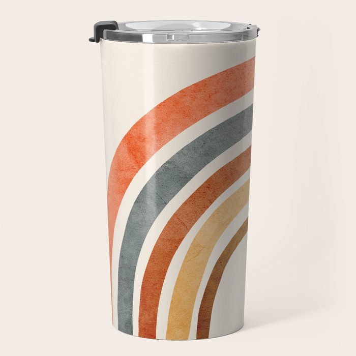 Abstract Rainbow 88 Travel Mug Gallery Image 3
